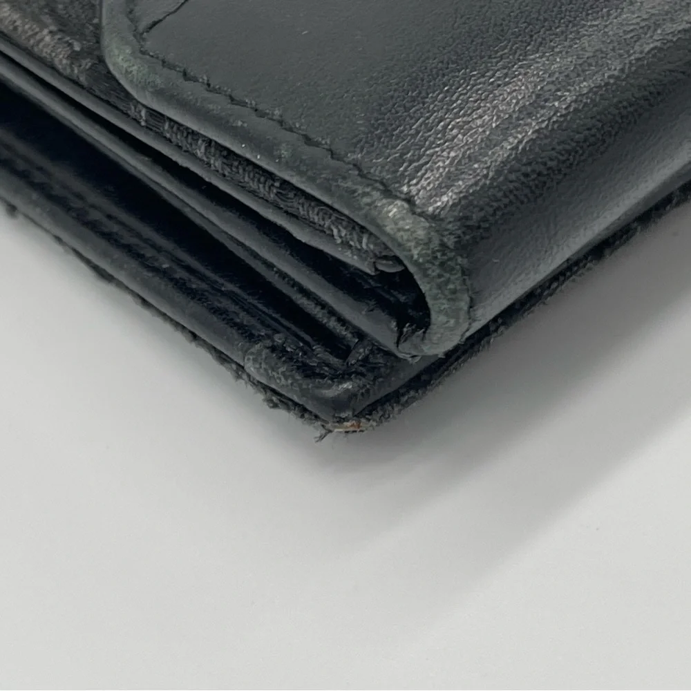 Dior Vintage Monogram Galliano Riveted Double-Sided Long Wallet
